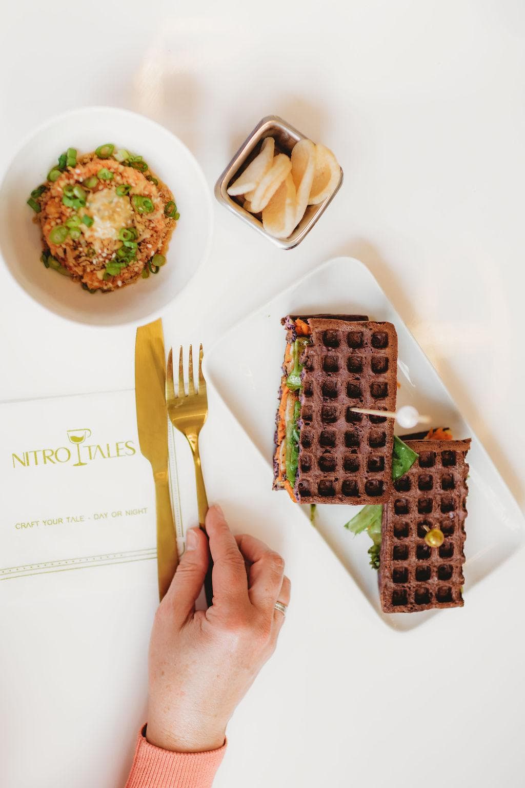 Culinary Fusion Waffles